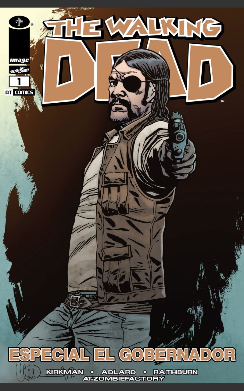 Portada ampliada de THE WALKING DEAD