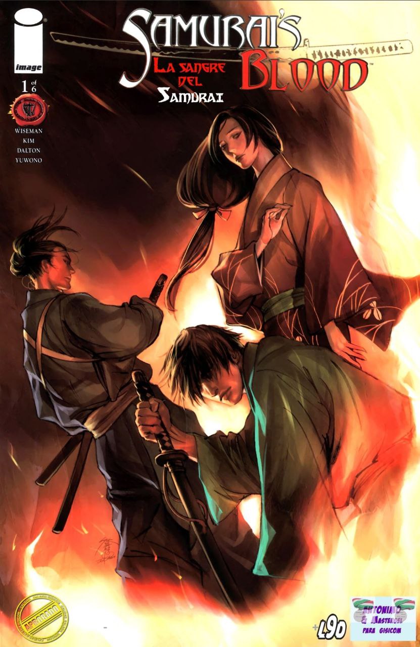 Portada ampliada de Samurai's Blood