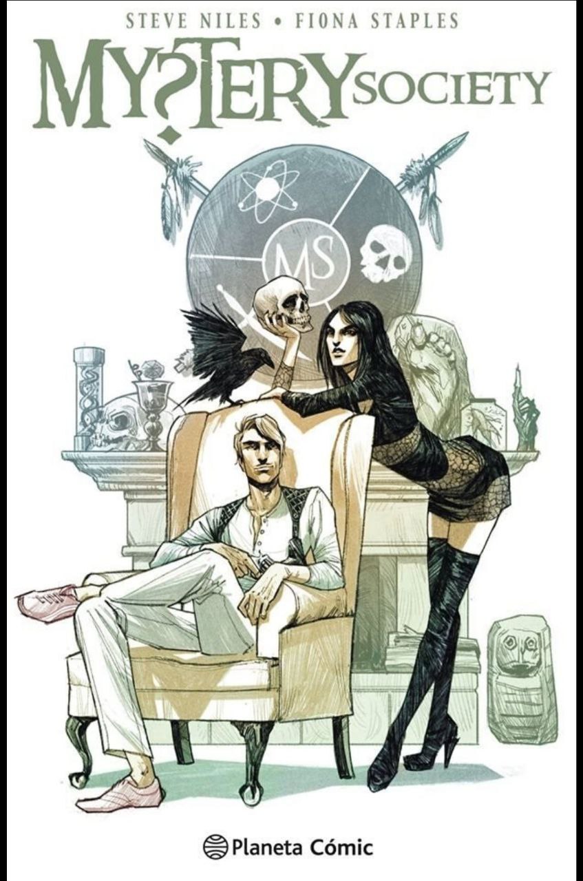 Portada ampliada de MYSTERY SOCIETY
