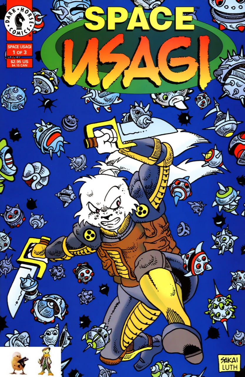 Portada ampliada de SPACE USAGI