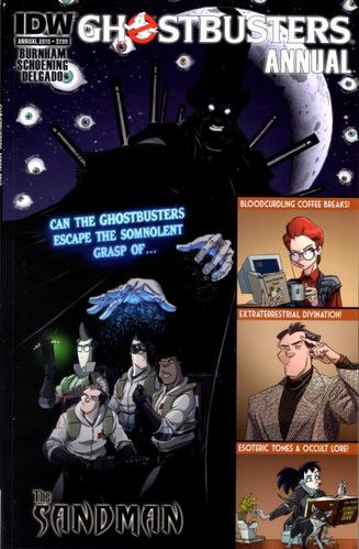 Portada ampliada de Ghostbusters Annual