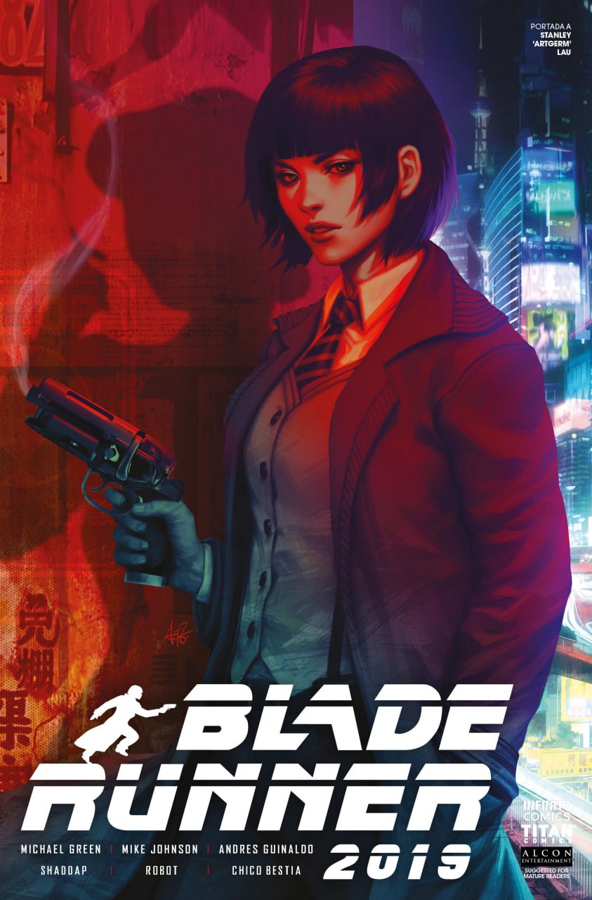 Portada ampliada de BLADE RUNNER