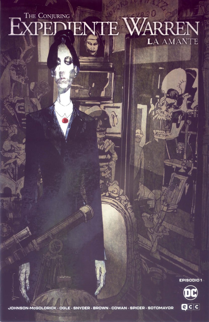 Portada ampliada de THE CONJURING EXPEDIENTE WARREN LA AMANTE