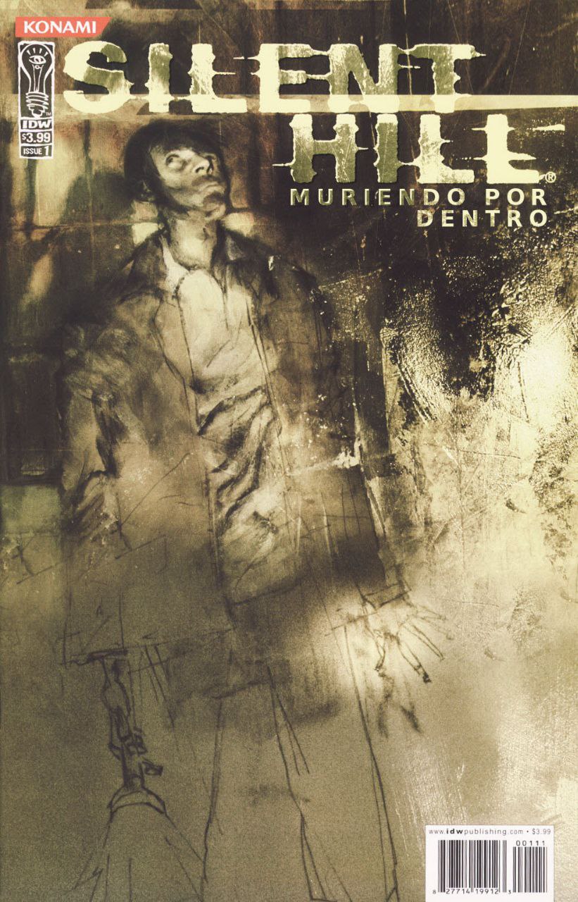 Portada ampliada de SILENT HILL MURIENDO POR DENTRO