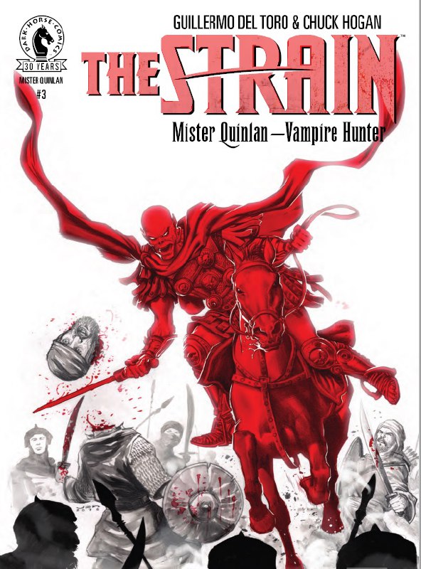 Portada ampliada de THE STRAIN Mister Quinlan -Vampire Hunter