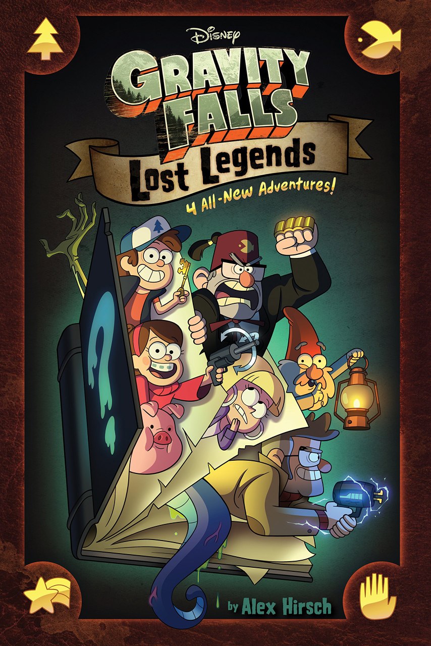 Portada ampliada de Gravity Falls Lost Legends