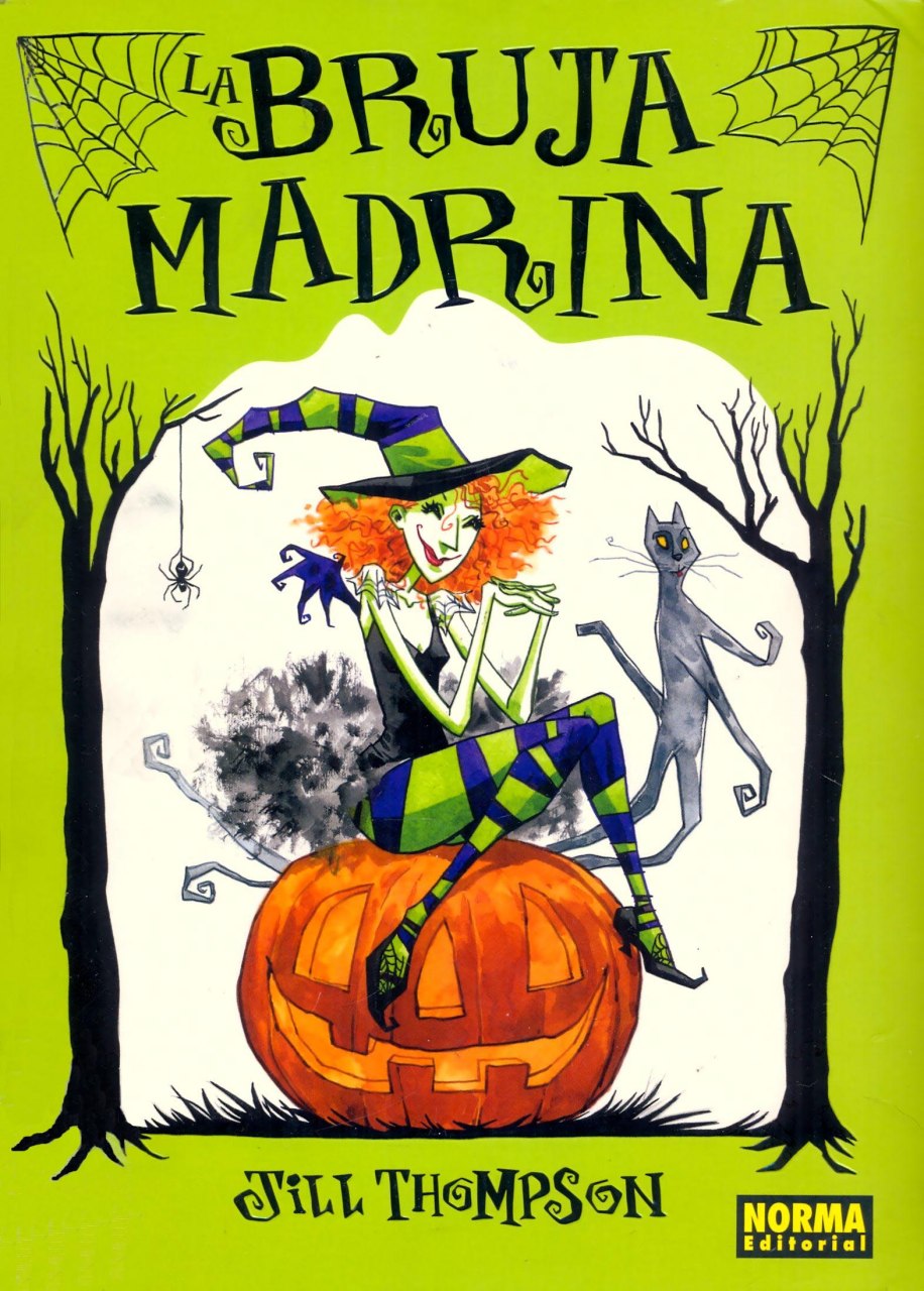 Portada ampliada de La Bruja Madrina