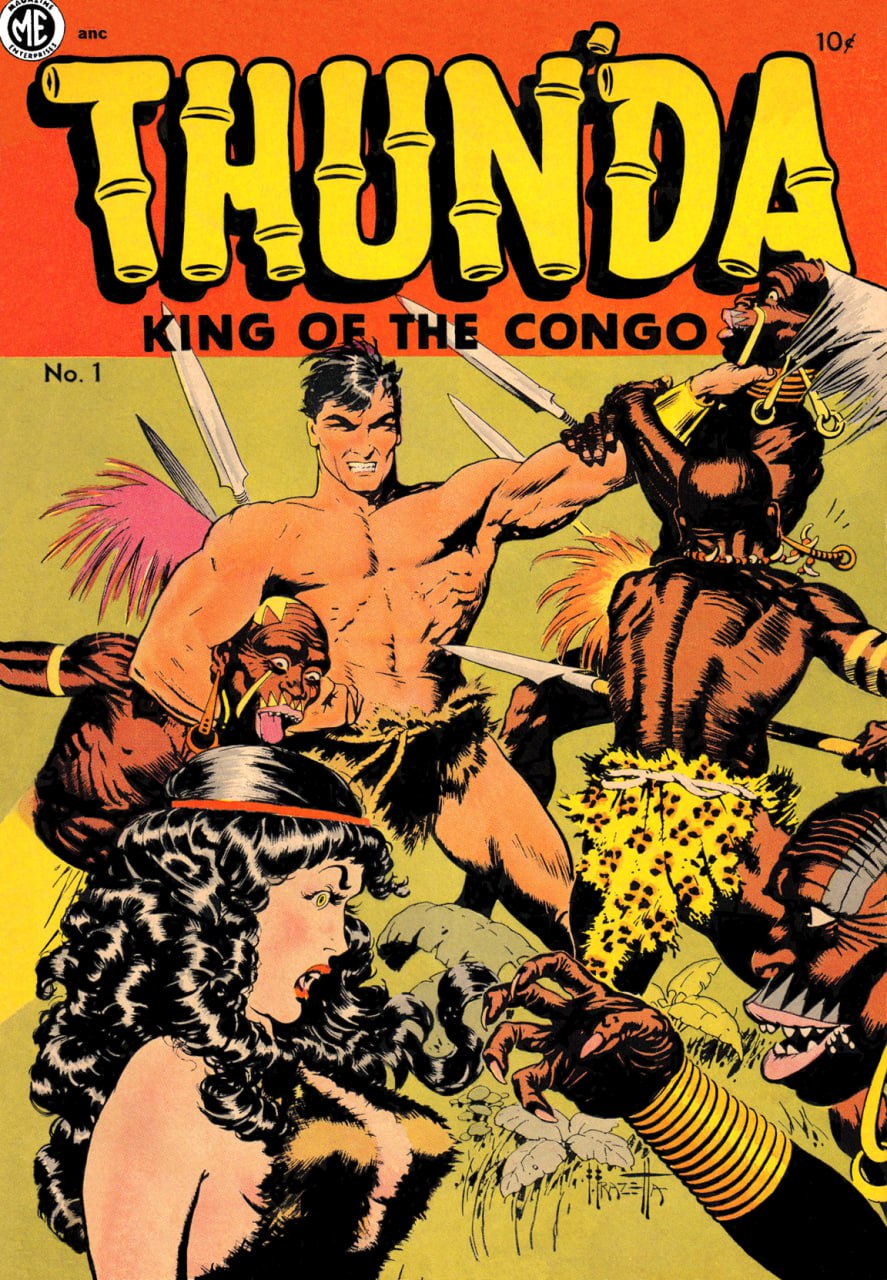 Portada ampliada de THUNDA KING OF THE CONGO