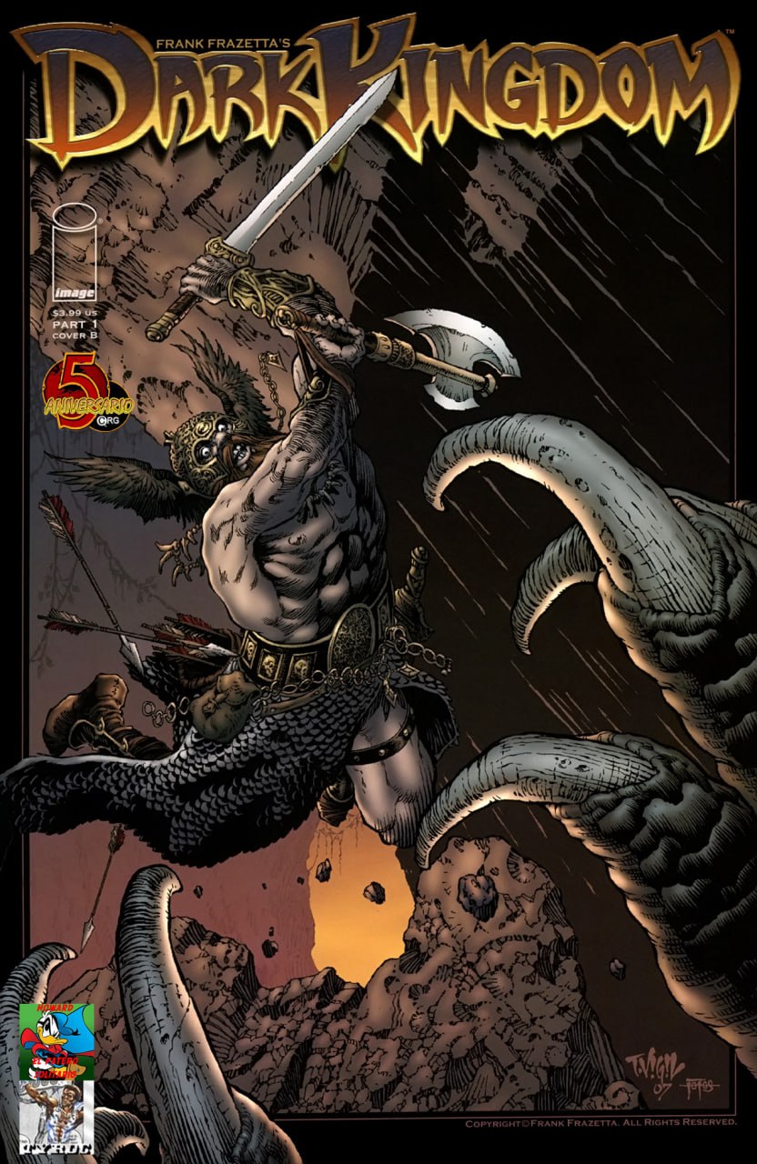 Portada ampliada de DARK KINGDOM