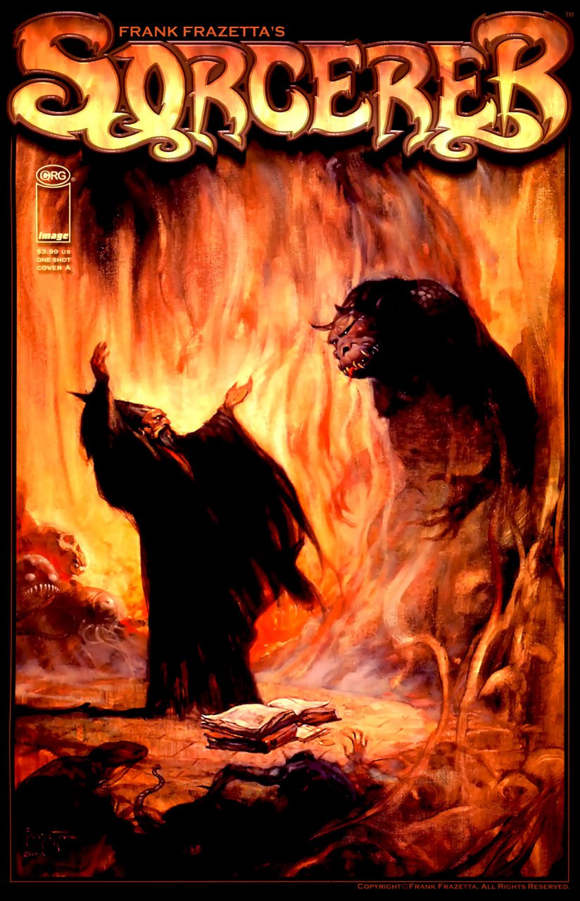 Portada ampliada de Sorcerer