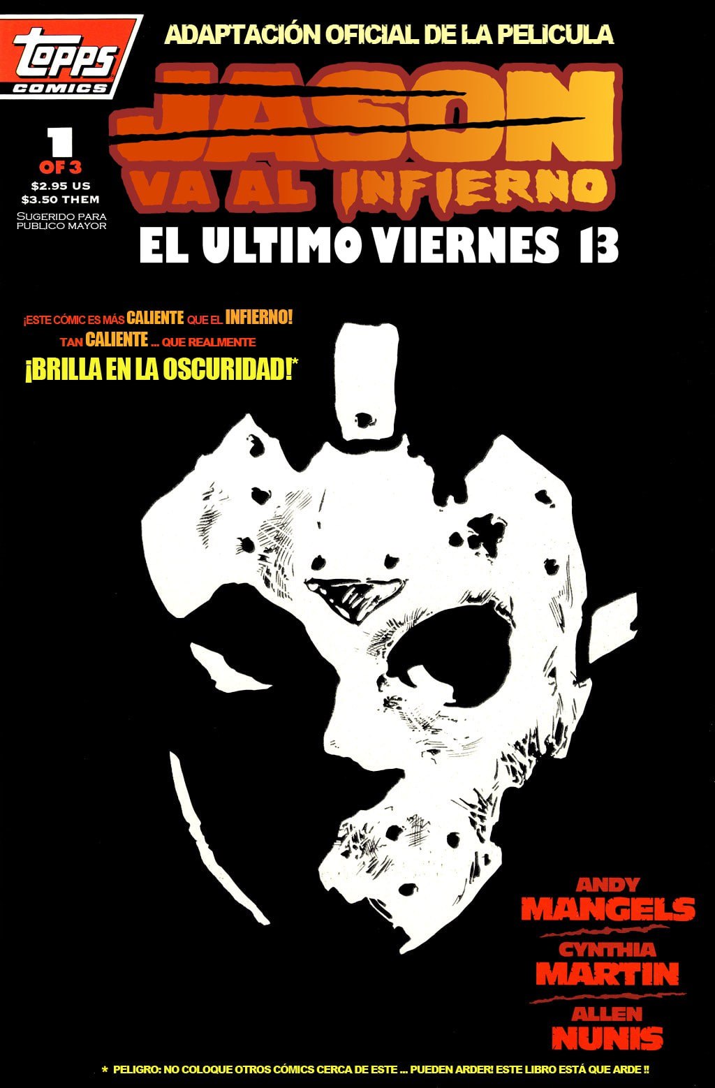 Portada ampliada de Jason va al infierno. El ultimo viernes