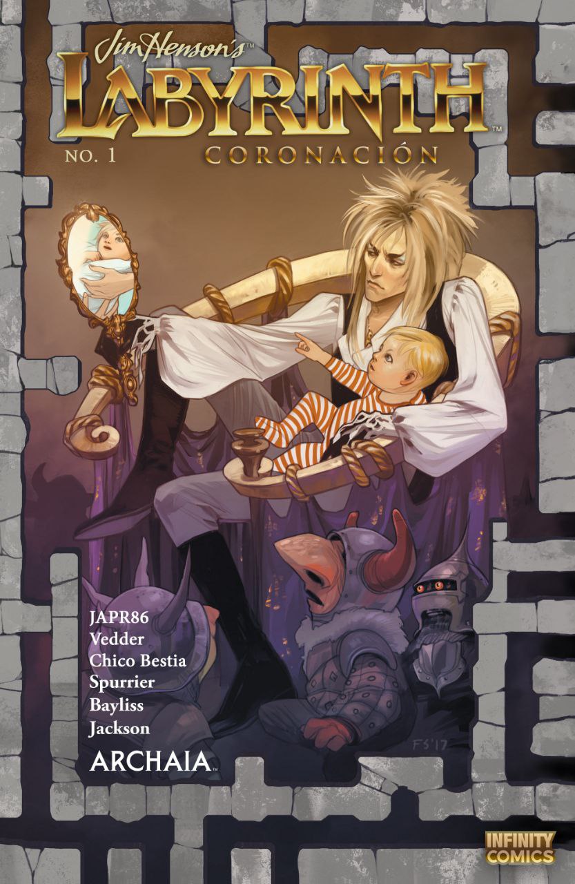 Portada ampliada de Jim Henson's Labyrinth Coronacion No.