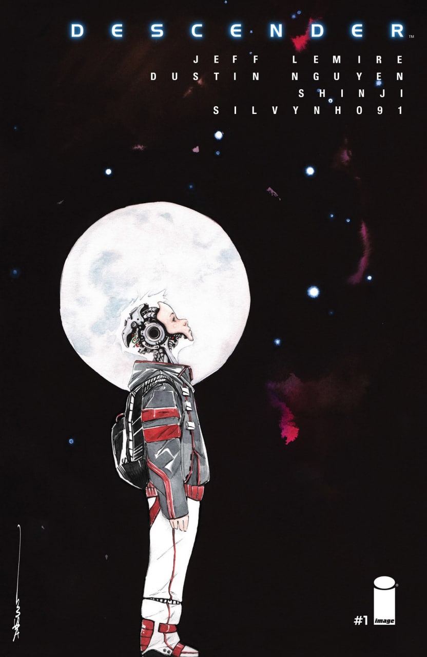 Portada ampliada de DESCENDER