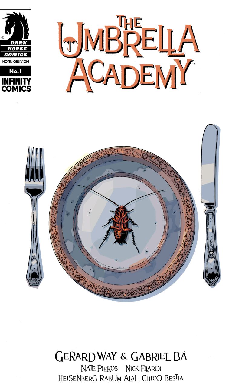 Portada ampliada de The Umbrella Academy