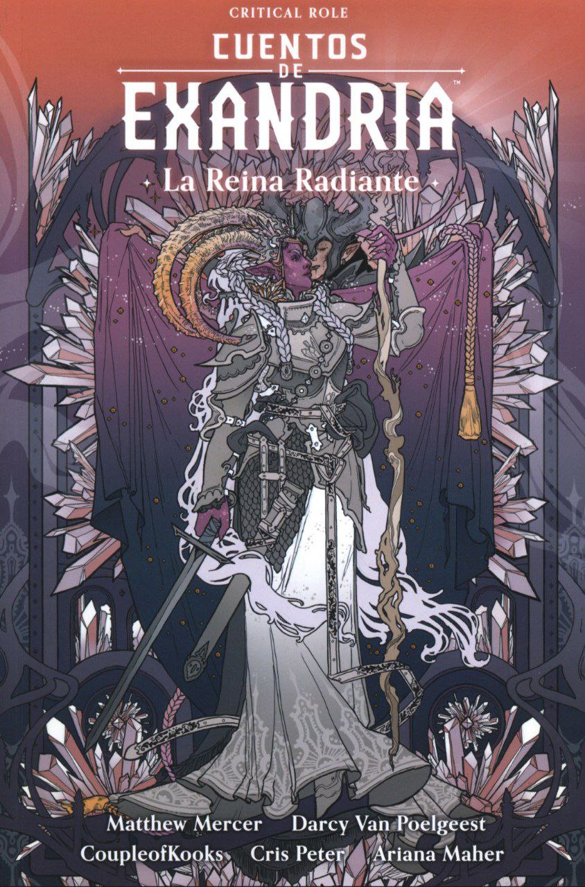 Portada ampliada de Cuentos de Exandria La Reina Radiante