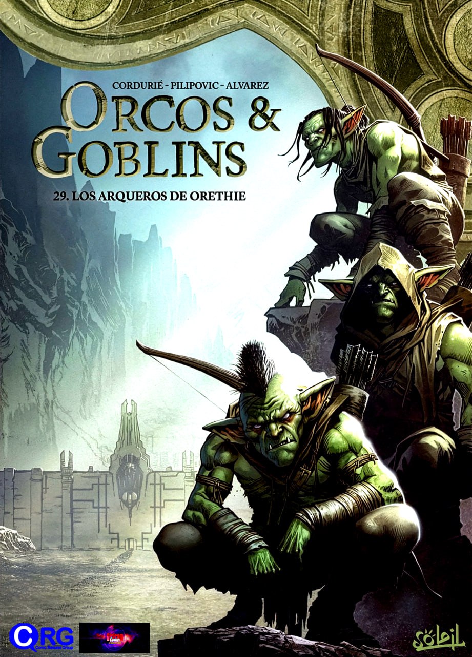 Portada ampliada de ORCOS & GOBLINS