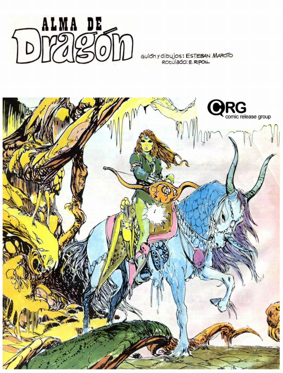 Portada ampliada de ALMA DE Dragón