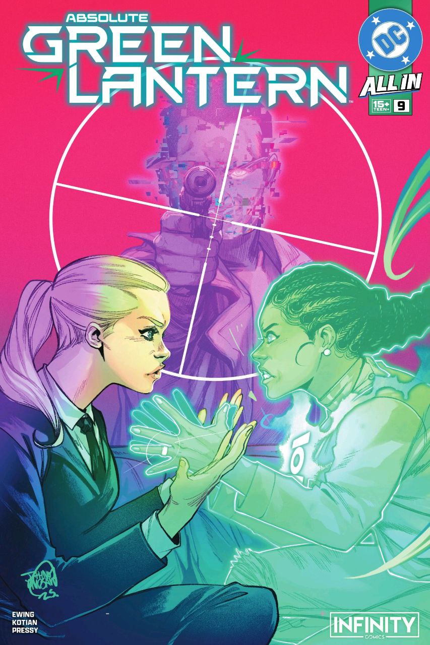 Portada ampliada de ABSOLUTE GREEN LANTERN ALL IN