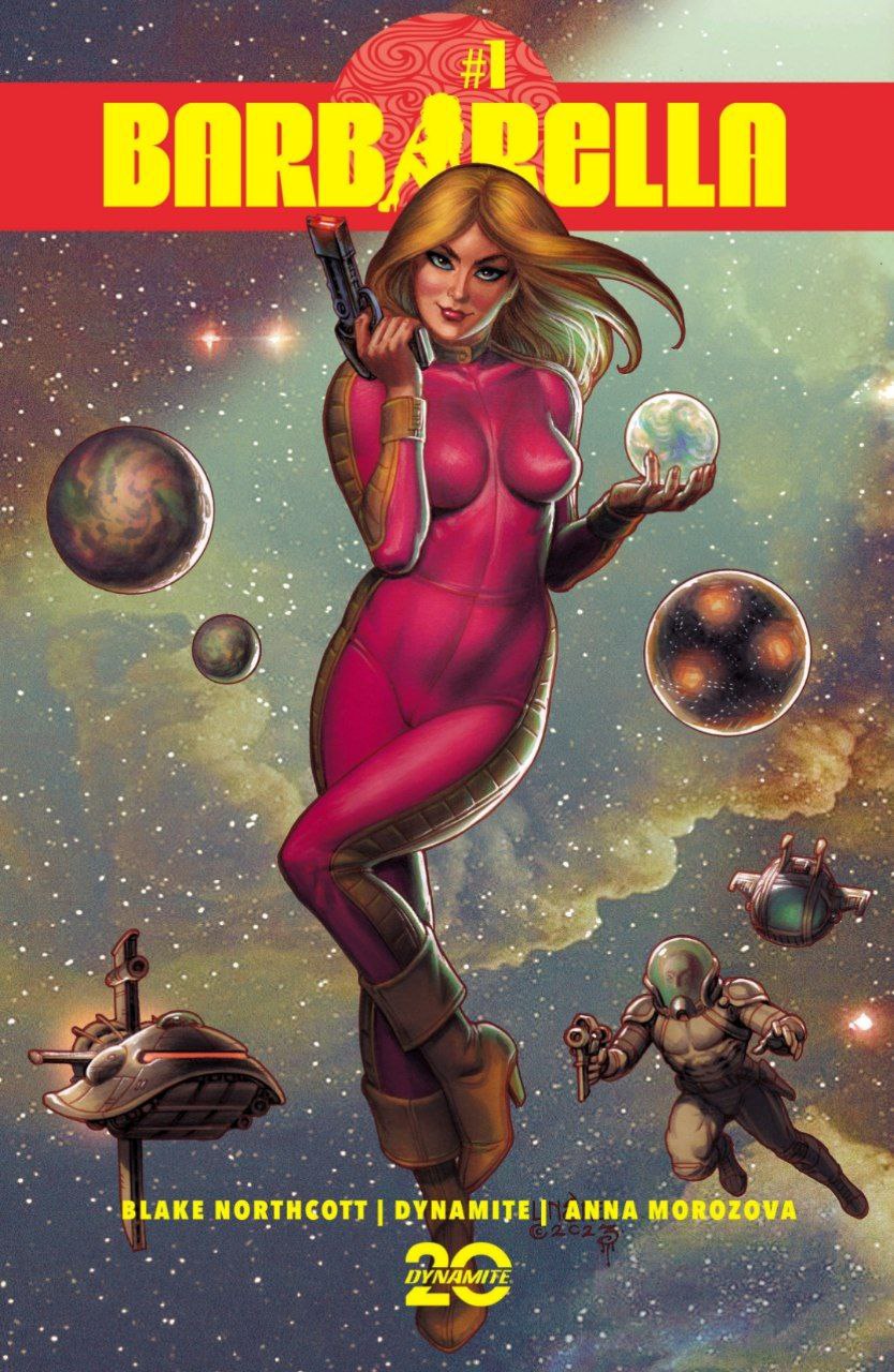 Portada ampliada de Barbarella #