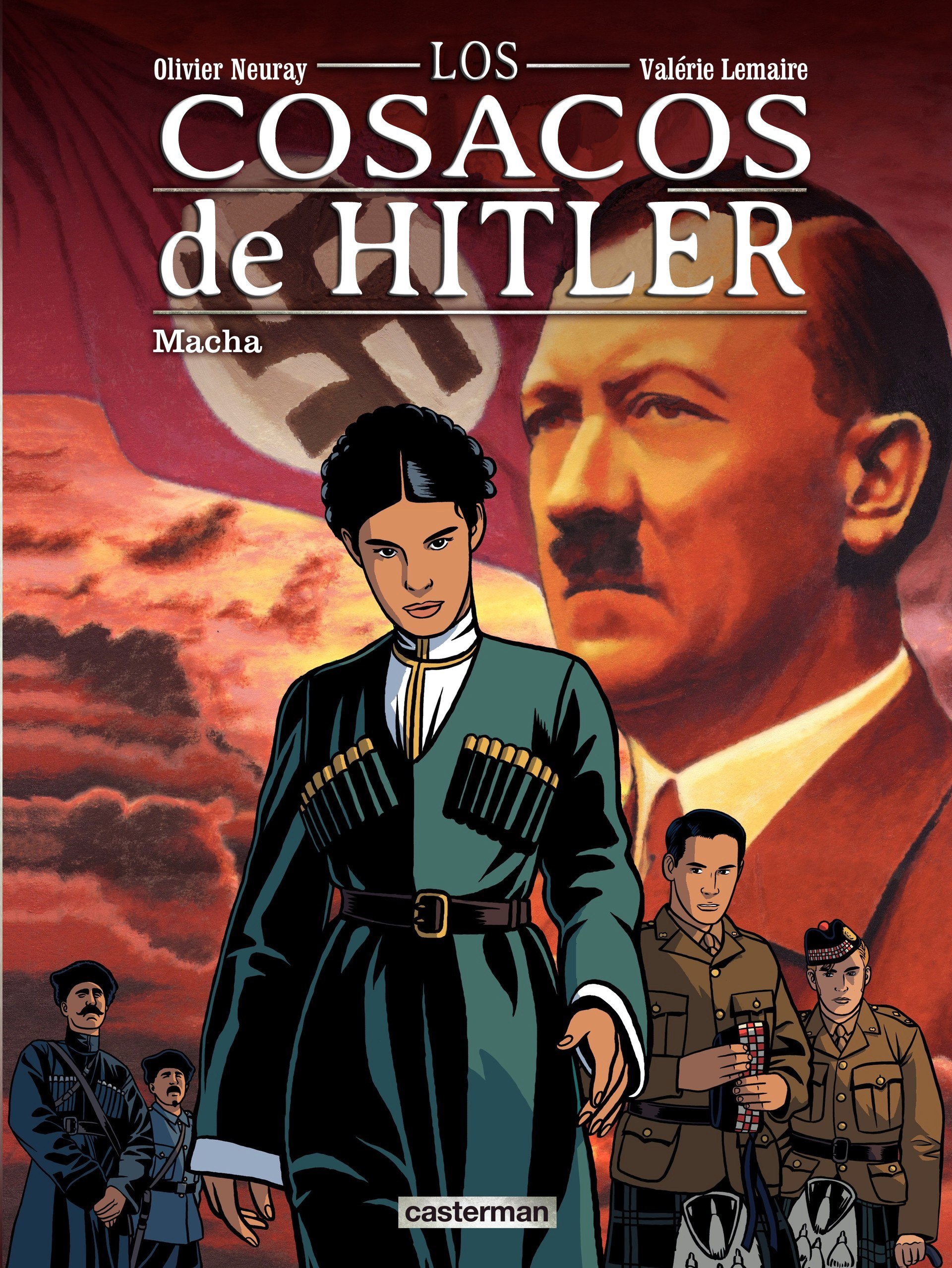 Portada ampliada de LOS COSACOS de HITLER