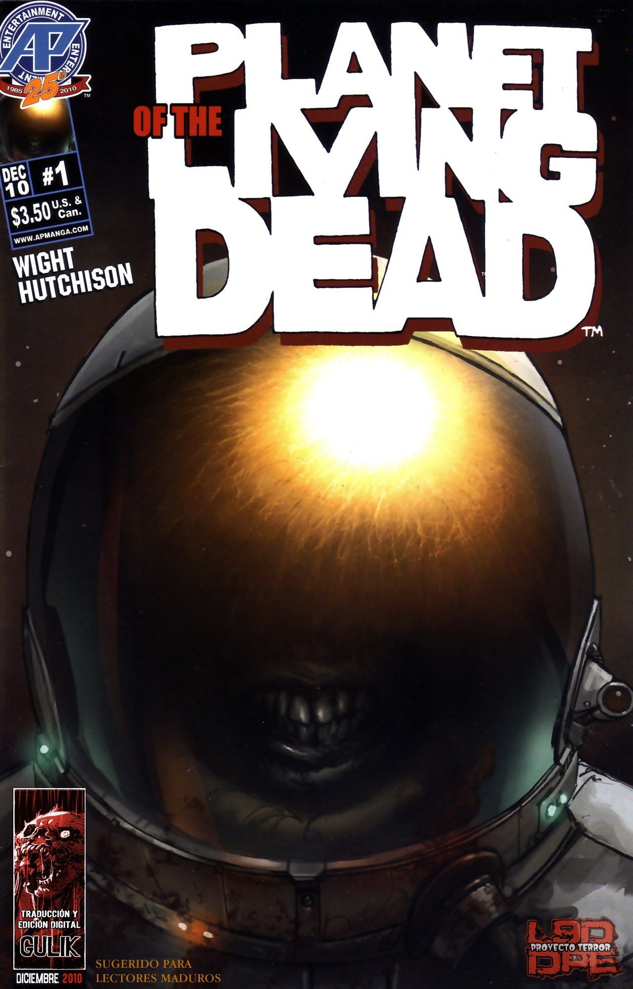 Portada ampliada de PLANET OF THE LIVING DEAD