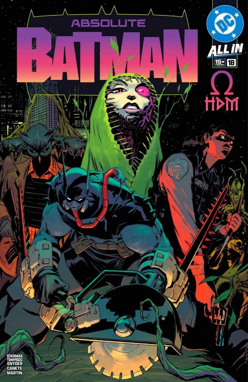 Portada ampliada de ABSOLUTE BATMAN