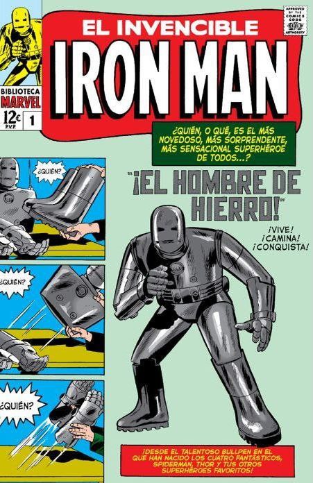 Portada ampliada de EL INVENCIBLE IRON MAN