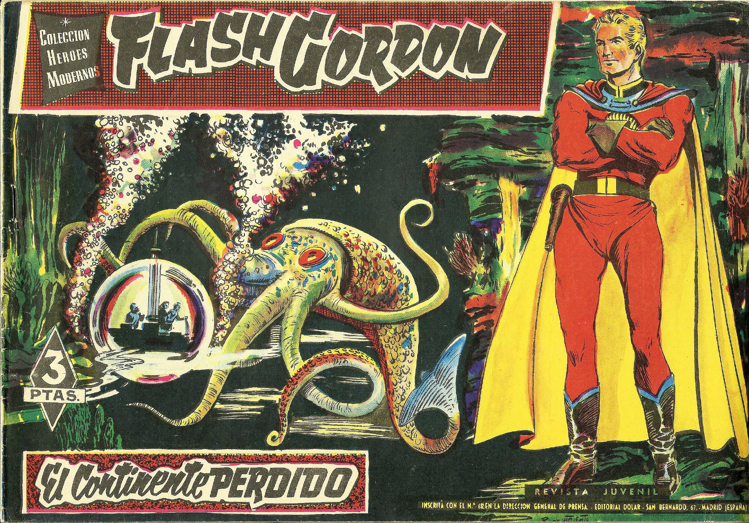 Portada ampliada de Flash Gordon