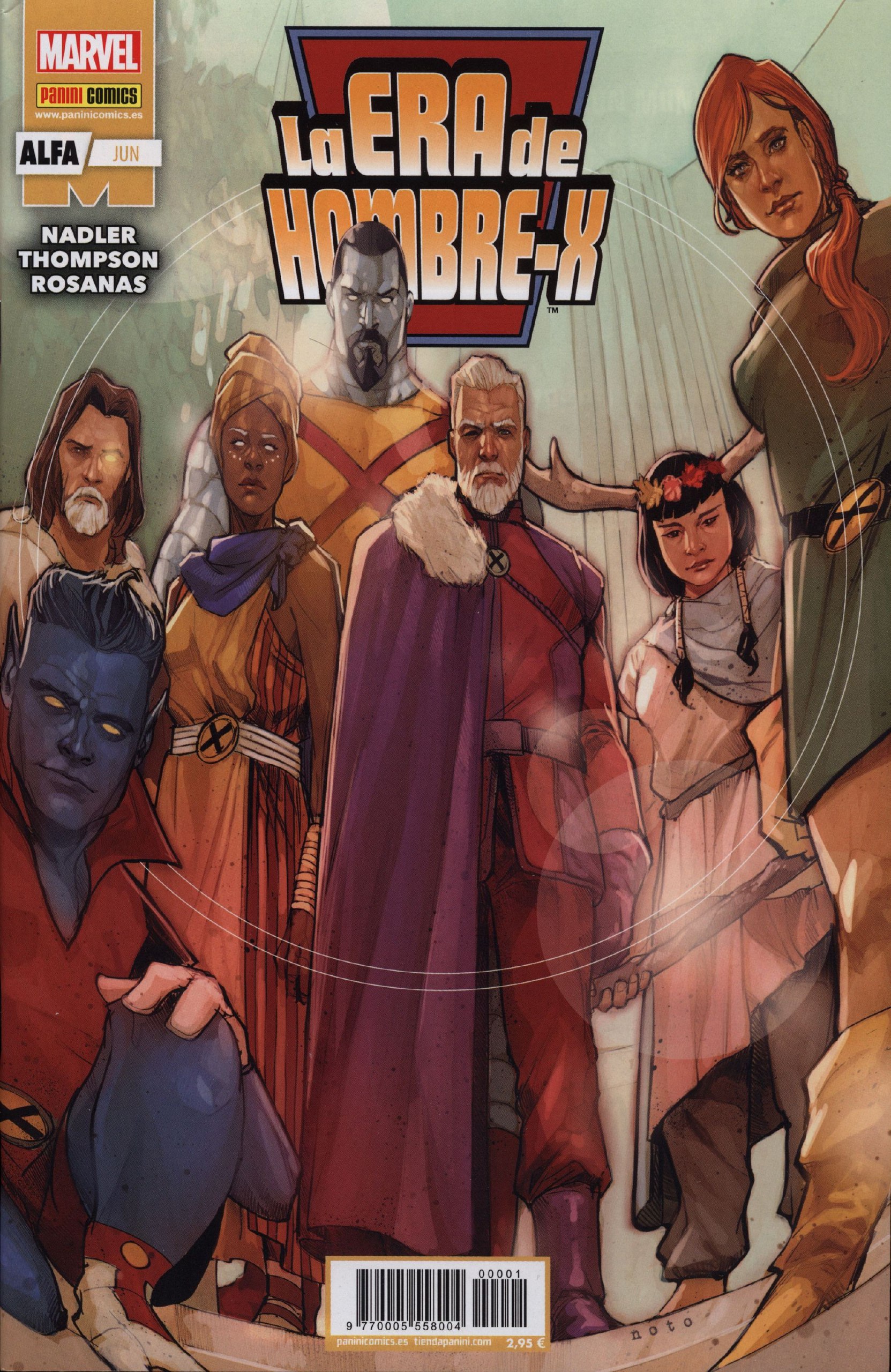 Portada ampliada de La ERA de HOMBRE-X