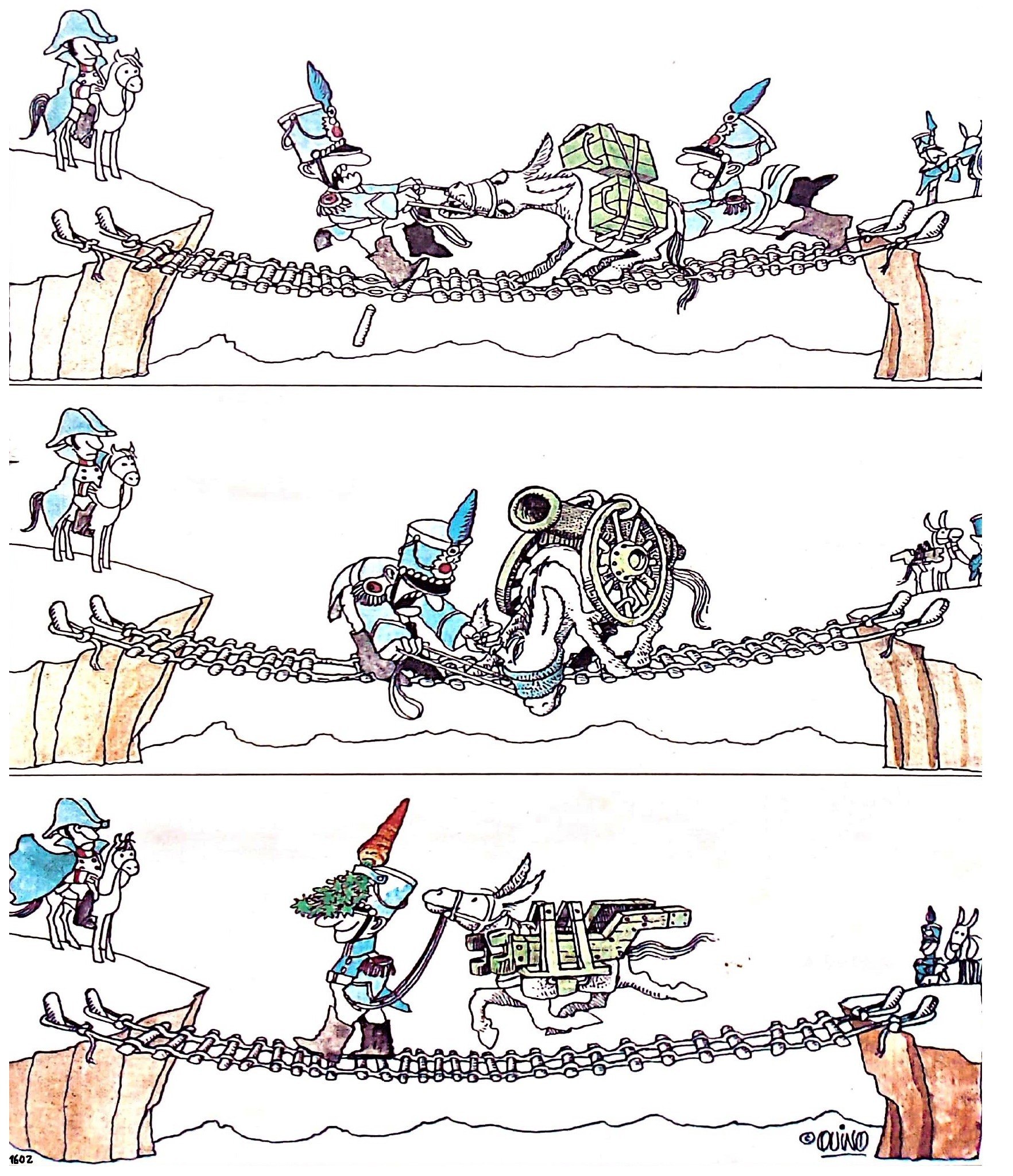Portada ampliada de QUINO A COLOR 2002