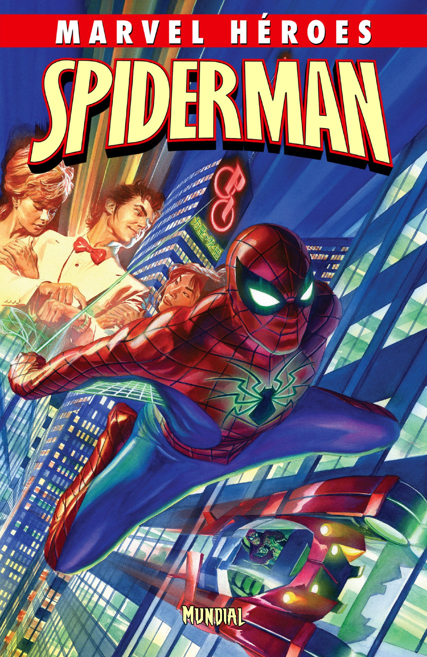 Portada ampliada de SPIDERMAN