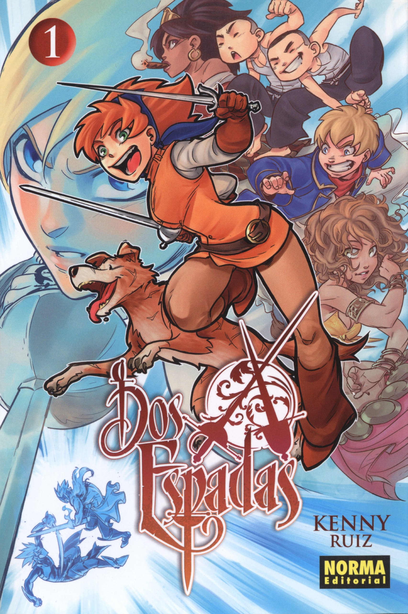 Portada ampliada de Dos Espadas