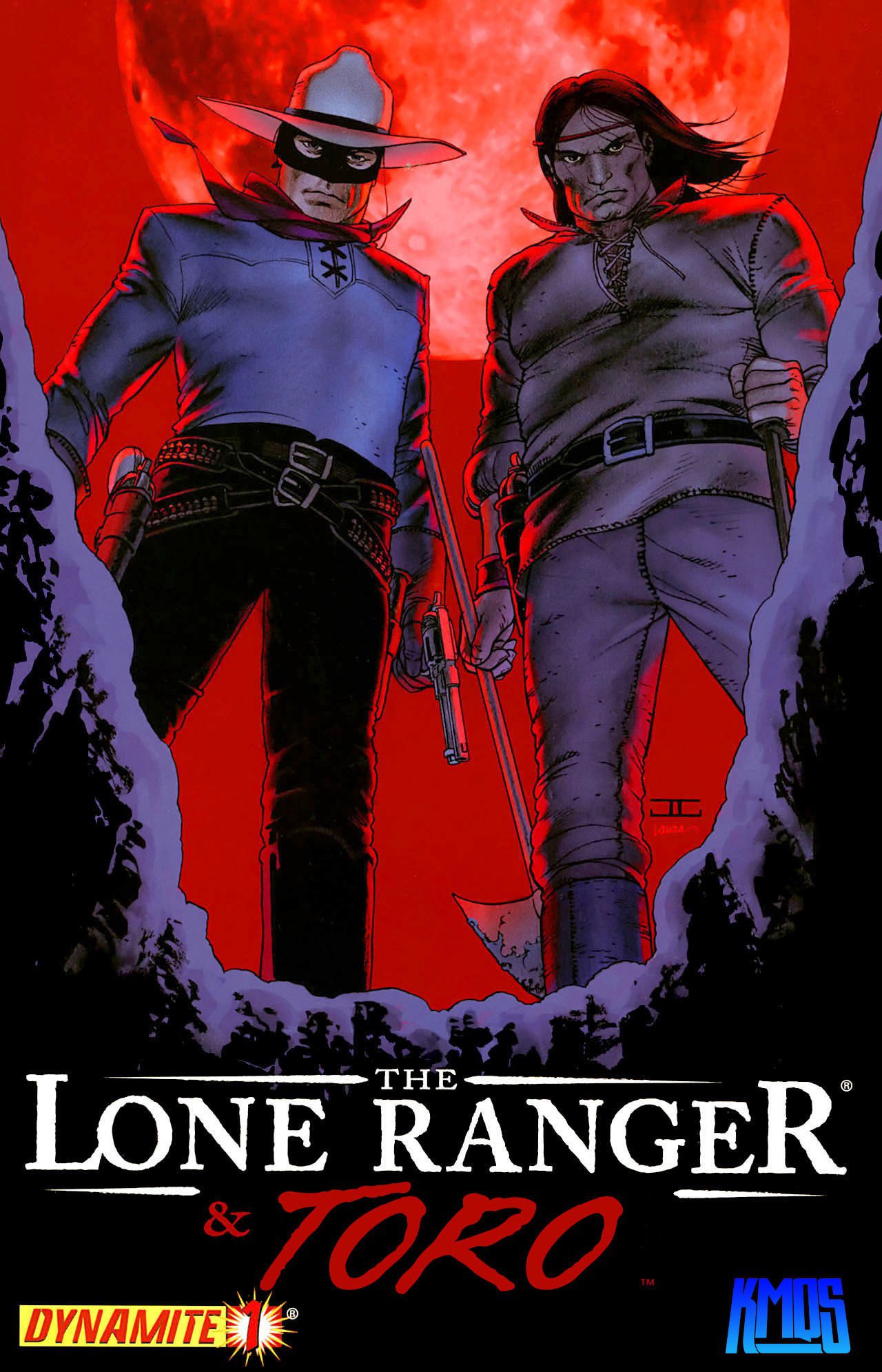 Portada ampliada de The Lone Ranger & Toro