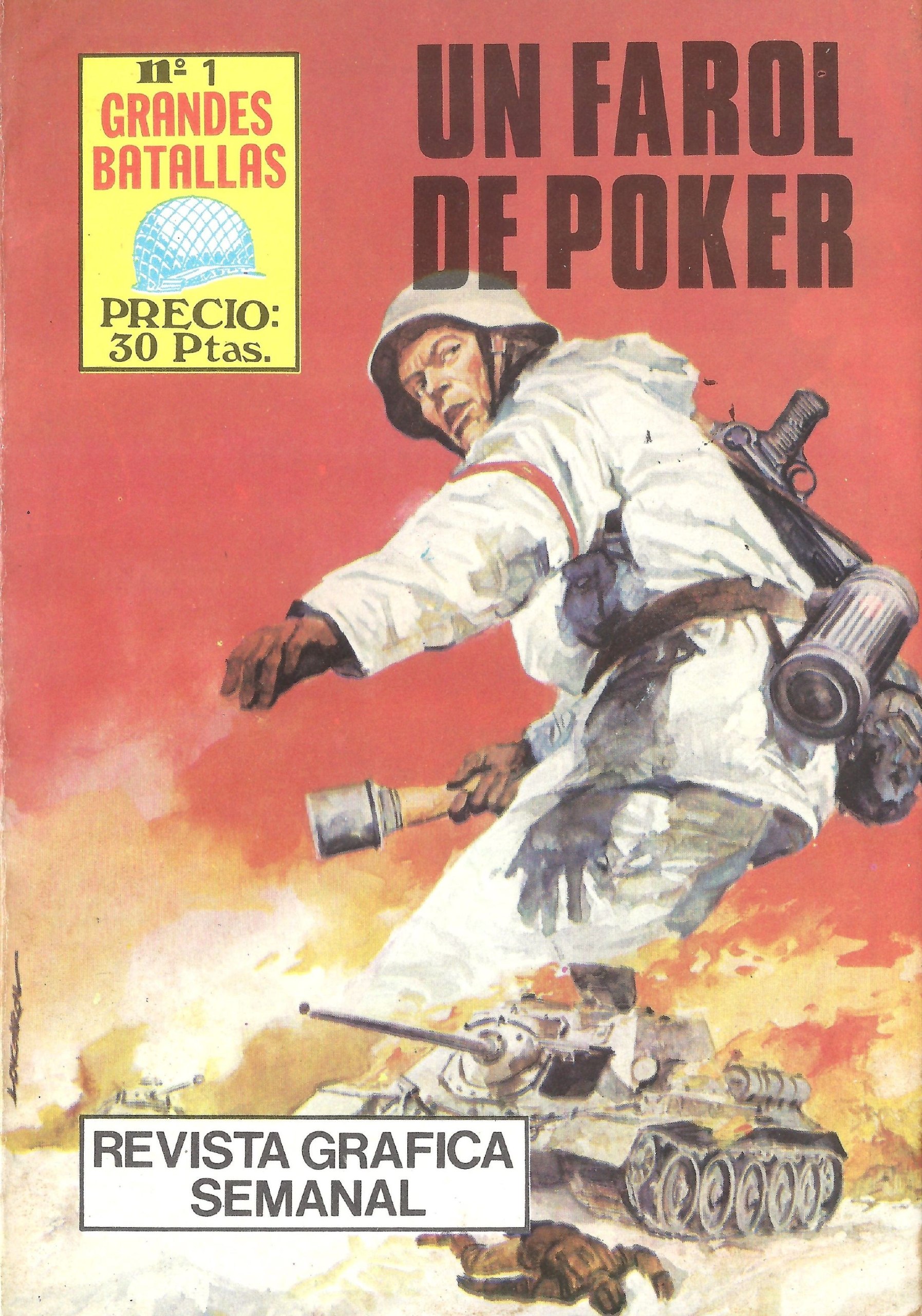Portada ampliada de UN FAROL DE POKER