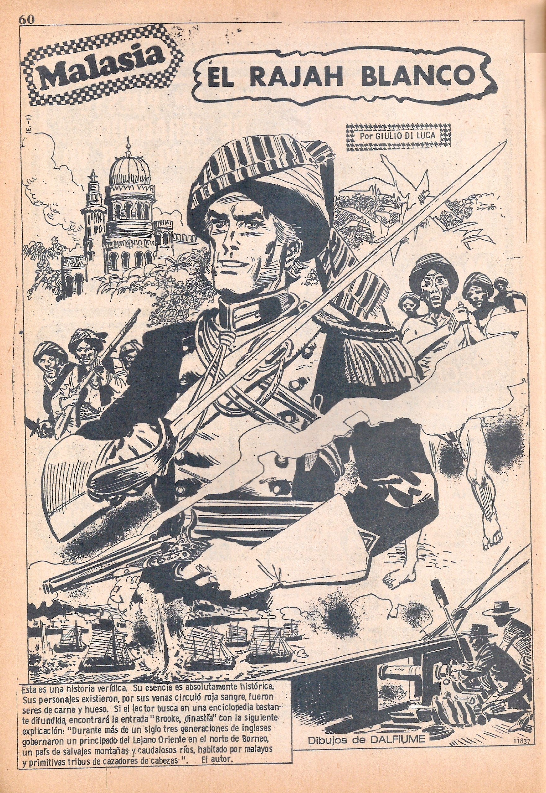 Portada ampliada de EL RAJAH BLANCO