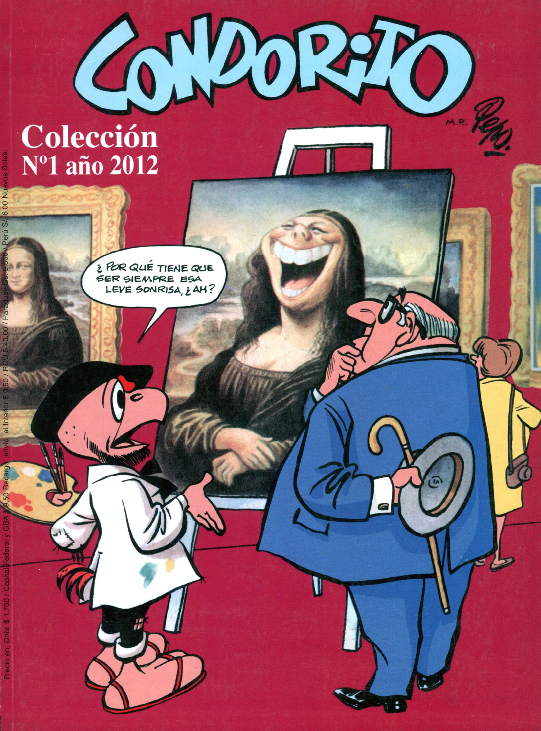 Portada ampliada de Condorito