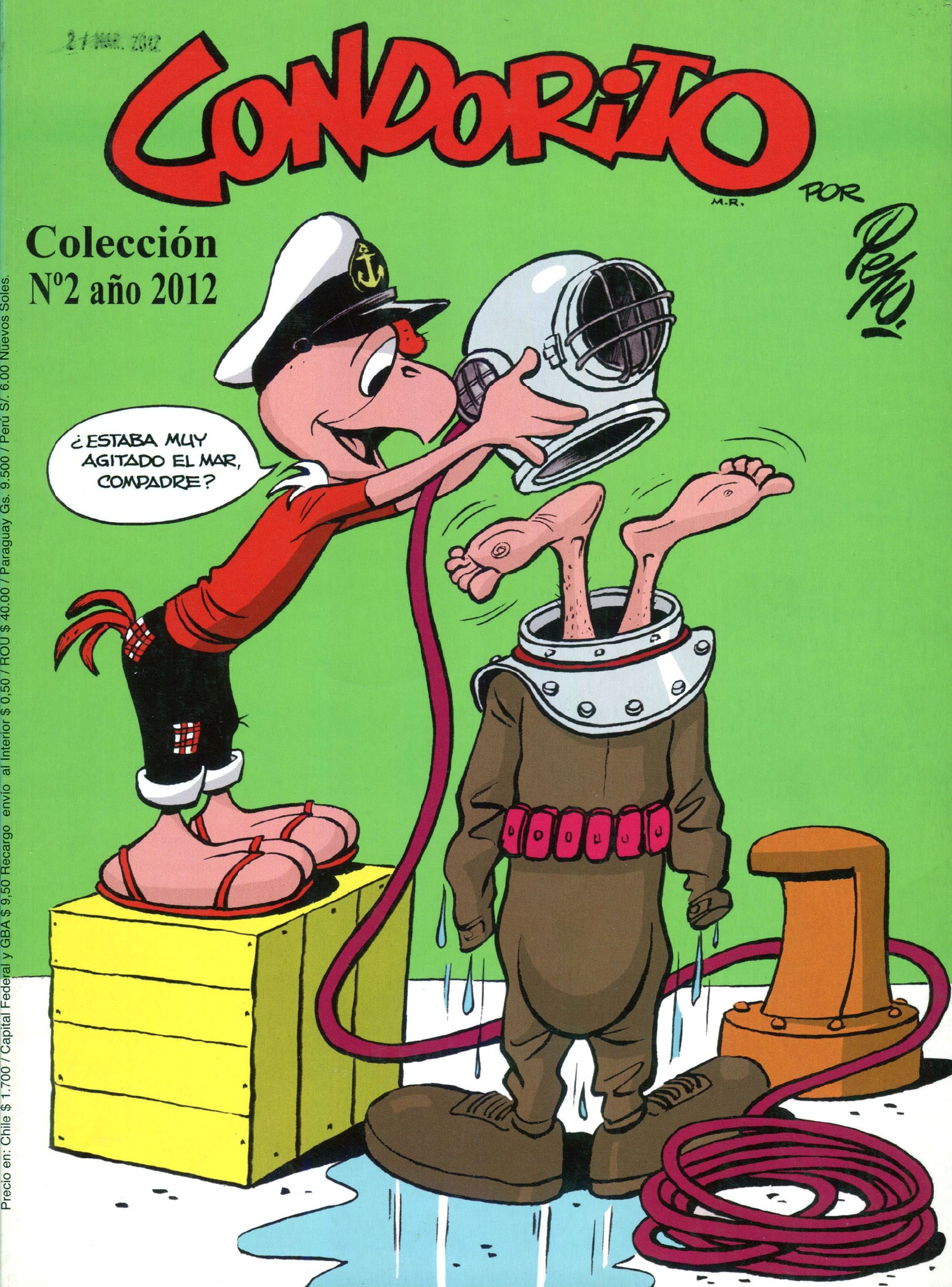 Portada ampliada de Condorito