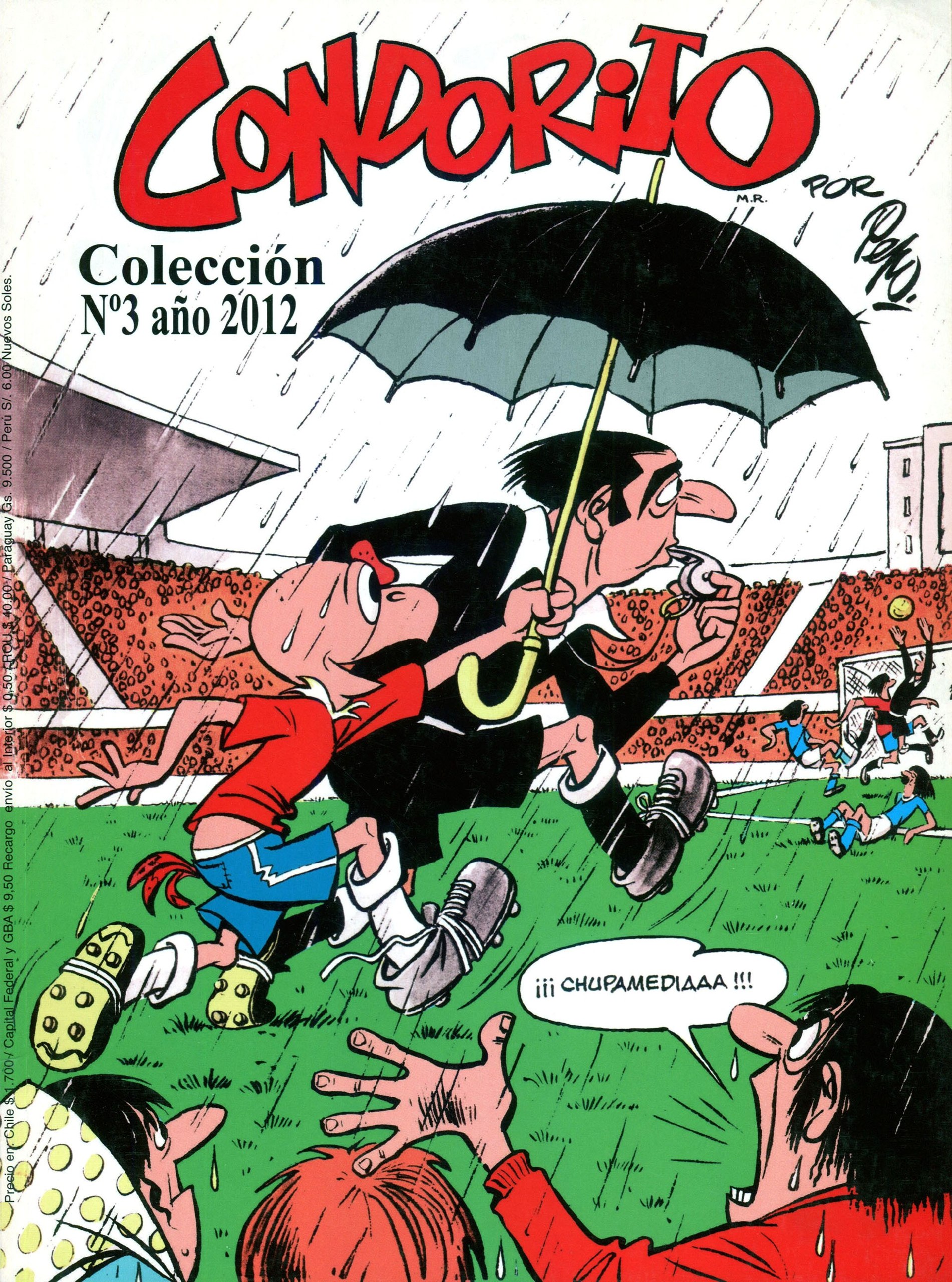 Portada ampliada de Condorito