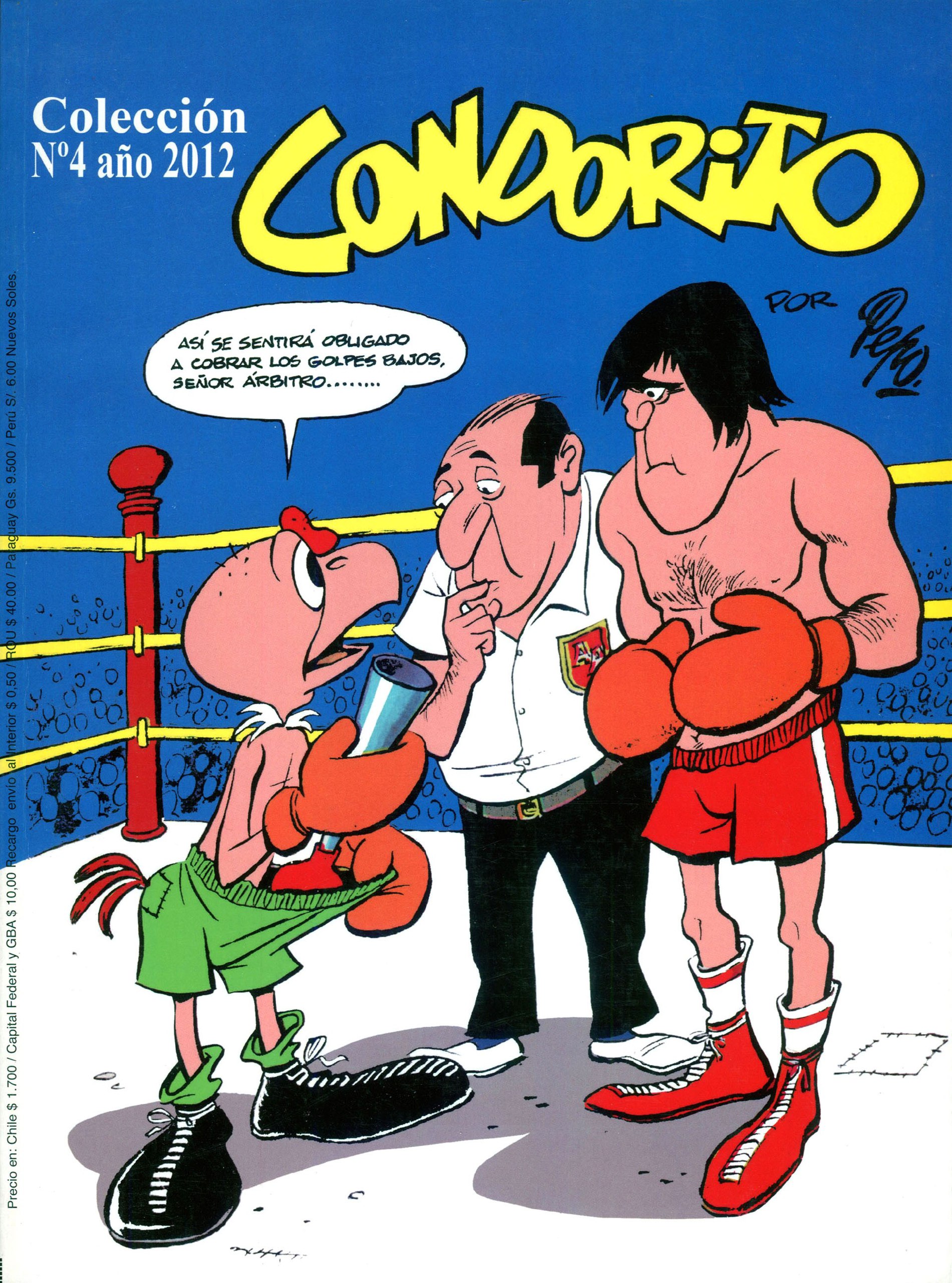 Portada ampliada de Colección N°4 año 2012 Condorito