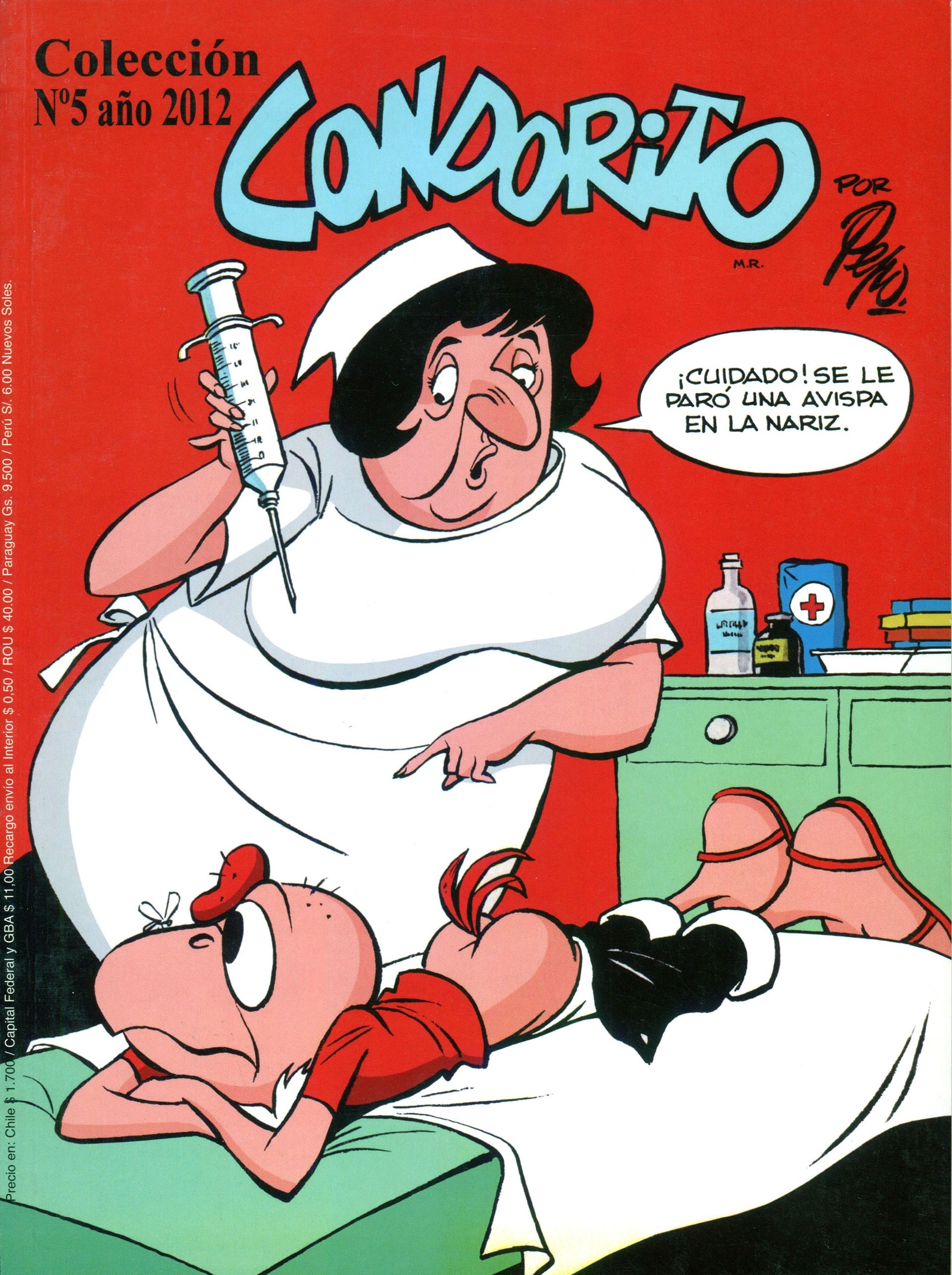 Portada ampliada de Colección N°5 año 2012 Condorito