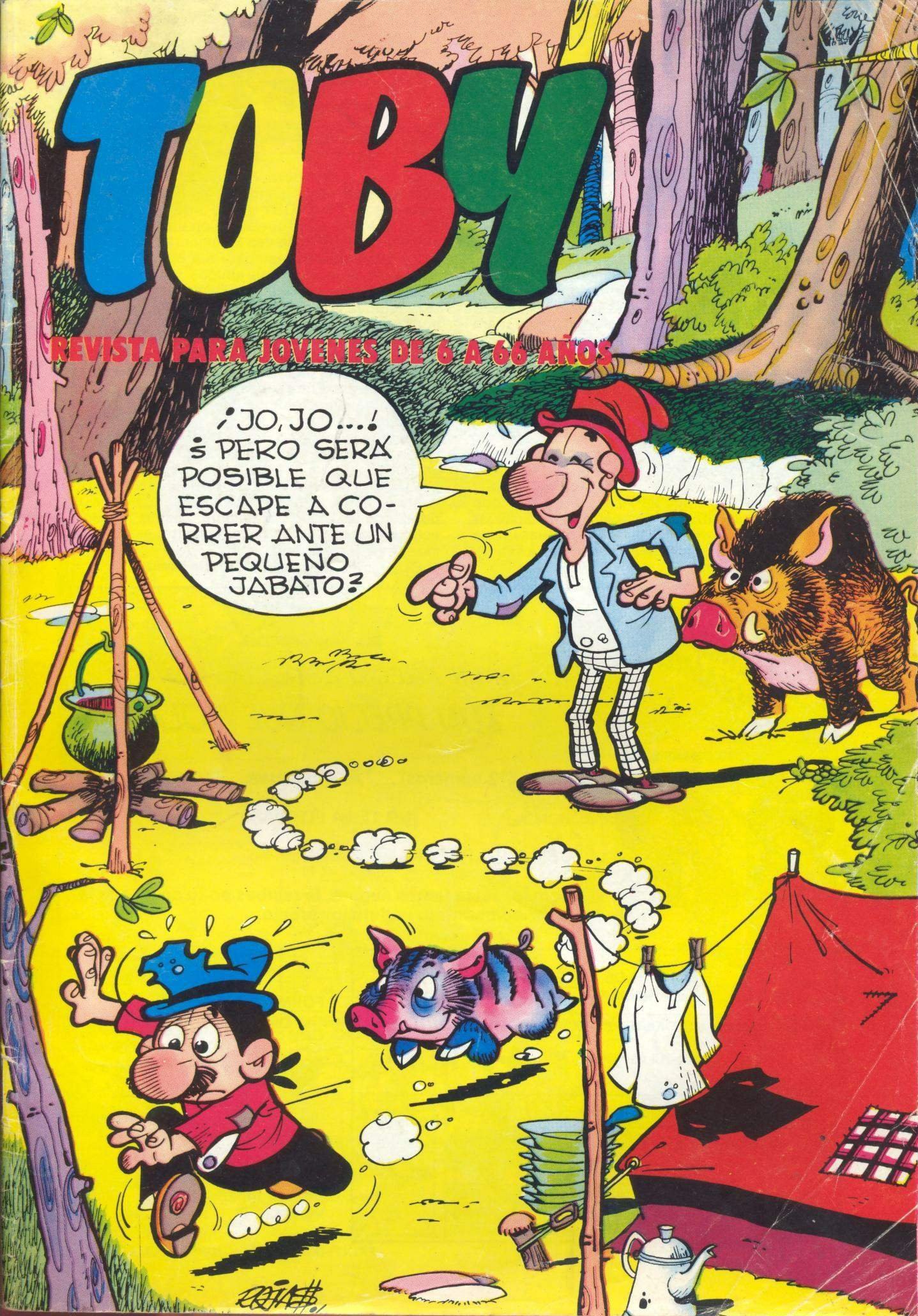Portada ampliada de TOBY