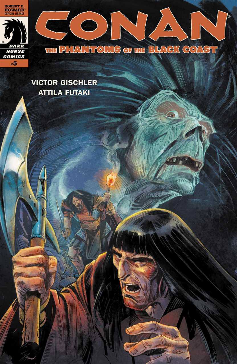 Portada ampliada de CONAN the PHANTOMS OF THE BLACK COAST