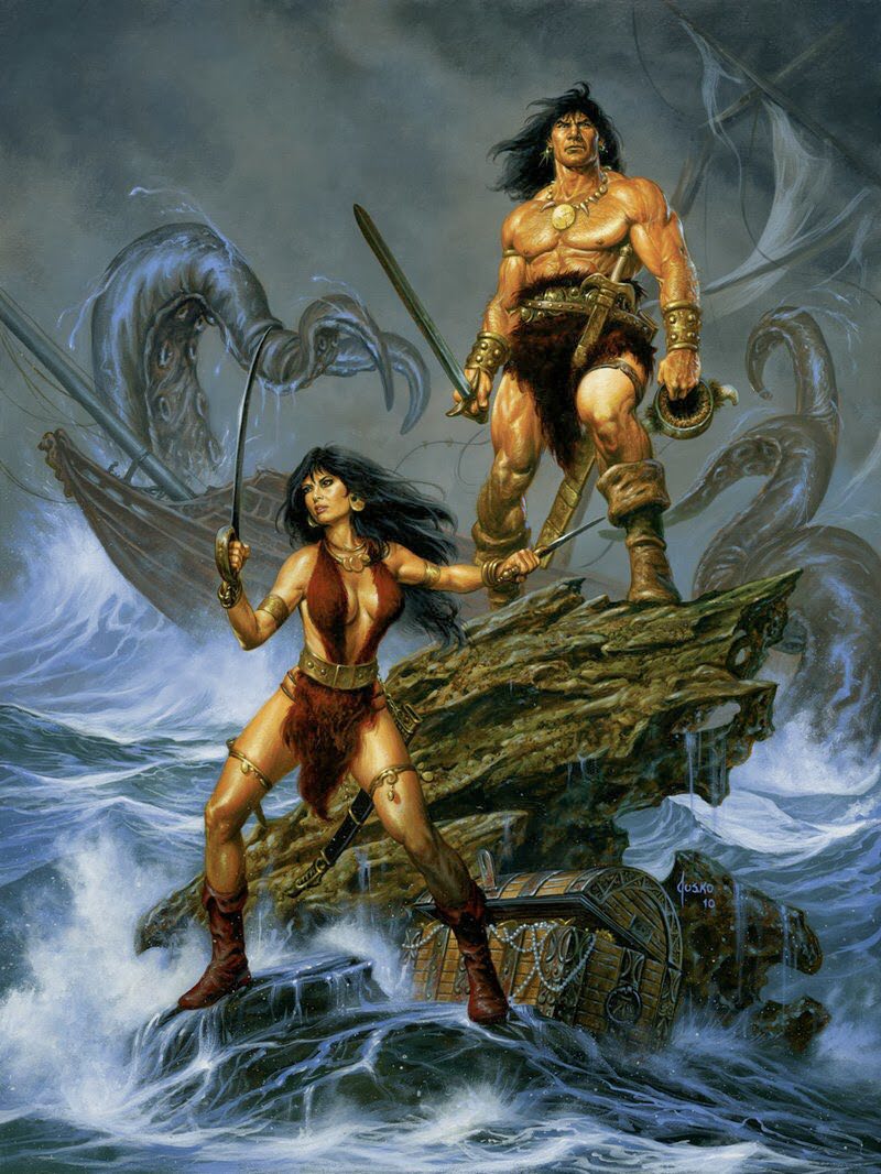 Portada ampliada de La Aventura de Conan