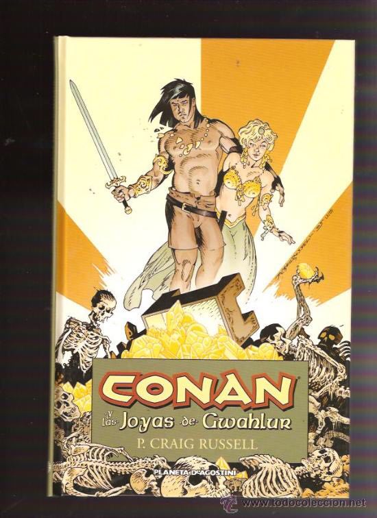 Portada ampliada de CONAN las Joyas de Gwahlur