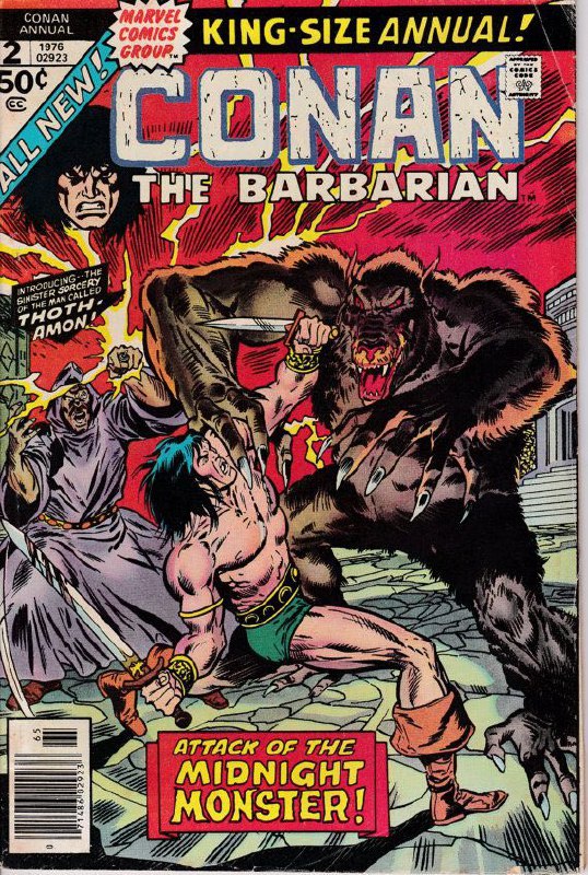 Portada ampliada de Conan the Barbarian