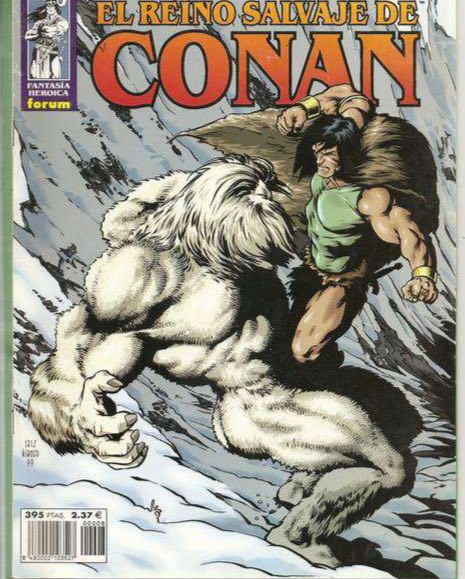 Portada ampliada de EL REINO SALVAJE DE CONAN
