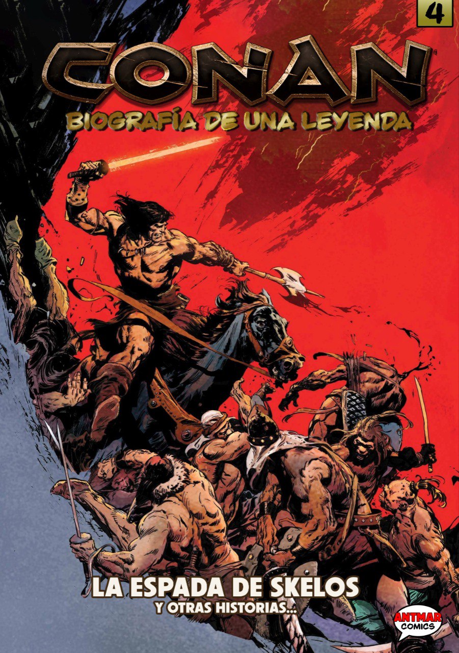 Portada ampliada de CONAN BIOGRAFIA DE UNA LEYENDA