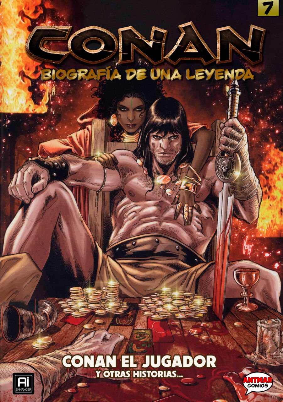Portada ampliada de CONAN