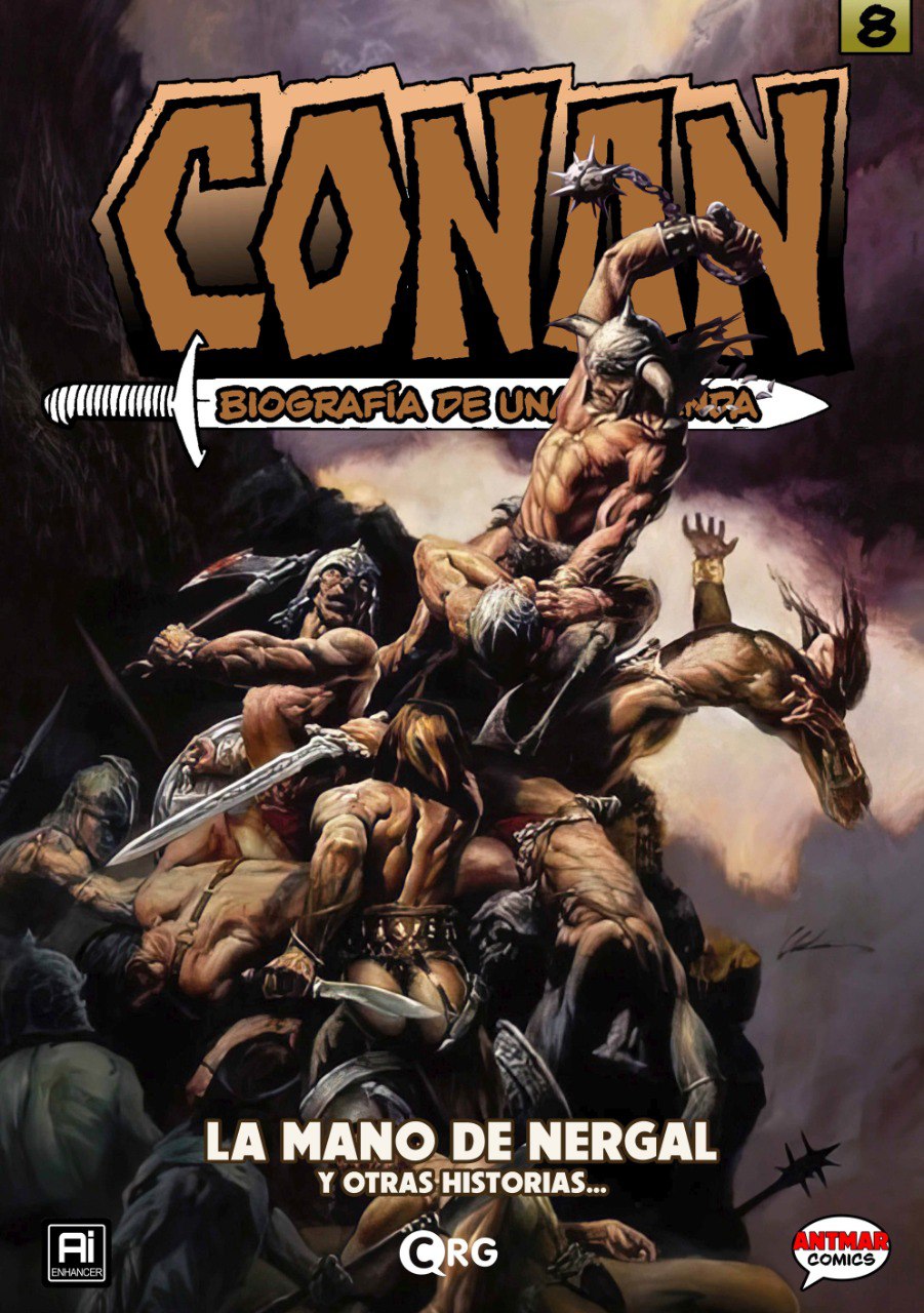Portada ampliada de CONAN
