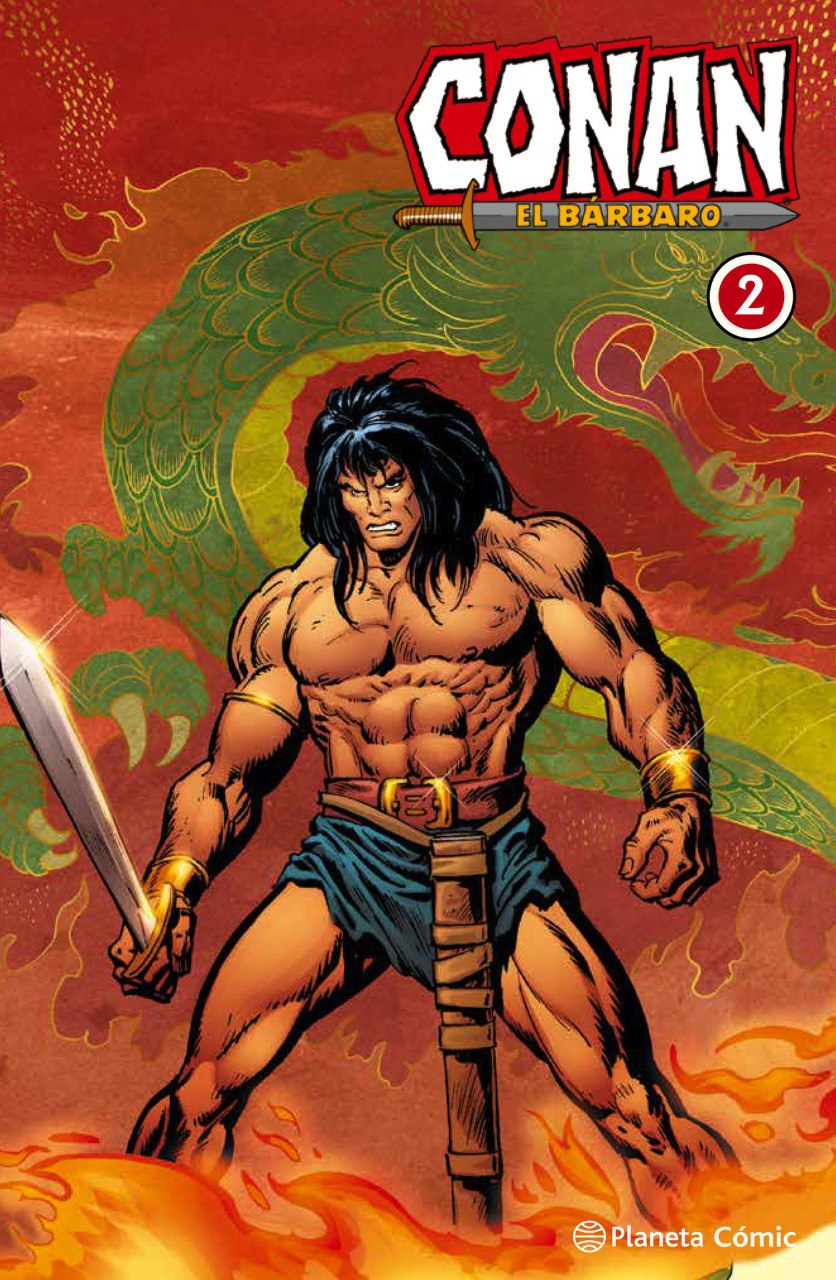 Portada ampliada de CONAN EL BARBARO